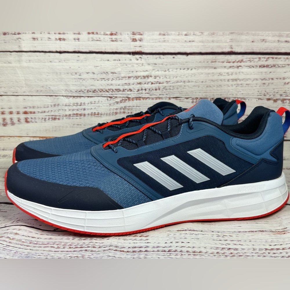SIZE 15 Men’s Adidas Duramo Protect GW4152 Blue-Grey
